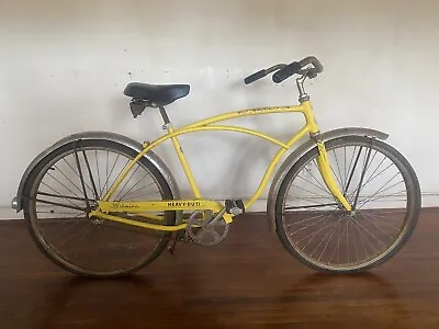 1973 Chicago Schwinn Heavy Duti Vintage/Aged Yellow Bicycle • $200