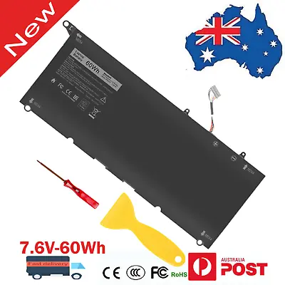 7.6V 60Wh PW23Y Laptop Battery For Dell XPS 13 9360 13-9360-D1605G P54G • $49.99