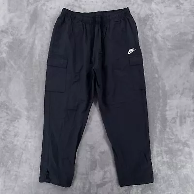 Nike Jogger Pants Men's XL Black Utility Cargo Sportswear Active Training • $39.95