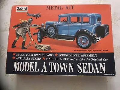 Gabriel Model A Town Sedan EMPTY BOX Model Car Kit 4857 Classic Toy  • $9.95