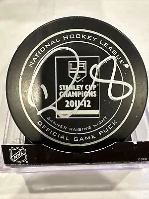 Drew Doughty Signed LA Kings Official 2011/12 Banner Raising Game Puck • $79.99