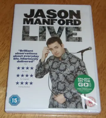 Jason Manford - Live (DVD 2011) NEW & SEALED • £2.99