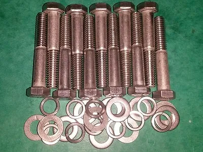 Ford V4 V6 Essex Engine STAINLESS Front Timing Cover HEXAGON Bolts Capri Reliant • $16.03