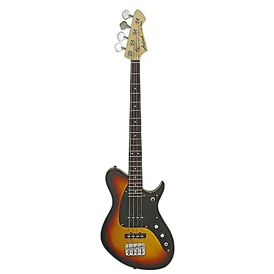 Aria Pro II Jet Electric Bass - MEDIUM SCALE 32  - 3 Tone Sunburst • $369