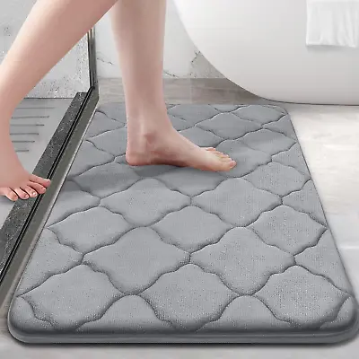 Memory Foam Bath Mat Rug 24X16 Ultra Soft Non Slip And Absorbent Bathroom Rug  • $26.88