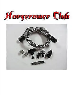 Honda Acura LS VTEC Oil Supply Line Conversion Kit B18AB18B B20 H22A BLACK • $84.99