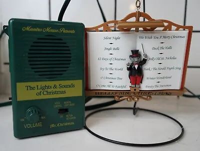 Mr Christmas Maestro Mouse Presents The Lights And Sounds Of Christmas Voice  • $50.99