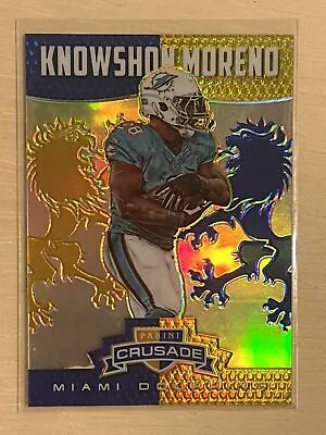 Knowshon Moreno - 2014 Panini Rookies And Stars - Crusade - Miami Dolphins - #3 • $2.99