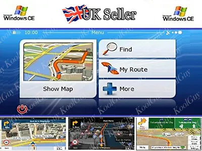 Compatible To IGO Navigation 2023 FULL UK MAPS Motorhome/car/truck WIN CE Device • £12.99