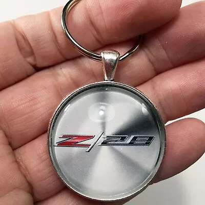 Vintage Chevrolet Camaro Chevy Z28 Logo Emblem Badge Reproduction Keychain • $12.95