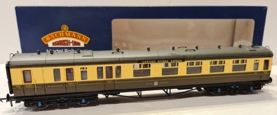 £25 • Buy Bachmann 60ft Collett  1st & 3rd Brake Composite GWR Choc & Cream Modified.