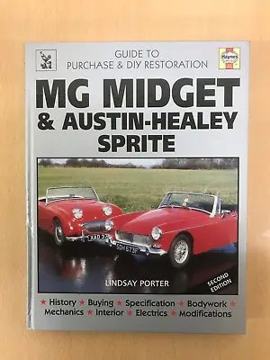 MGB Austin Healey Sprite Porter Purchase Diy Restoration Workshop Manual  • $20.95