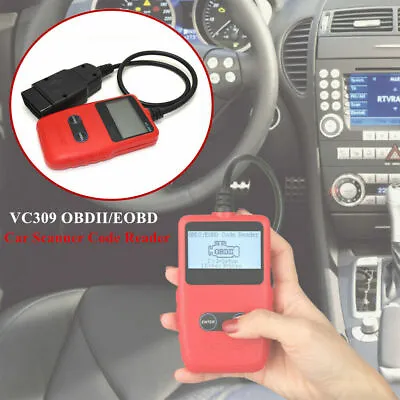 OBD2 Car Scanner EOBD Code Reader Auto Fault Engine Light Diagnostic Reset Tool • $15.99