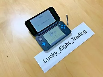 New Nintendo 2DS XL LL Black Turquoise Console Stylus Japanese Ver [H] • $282.37