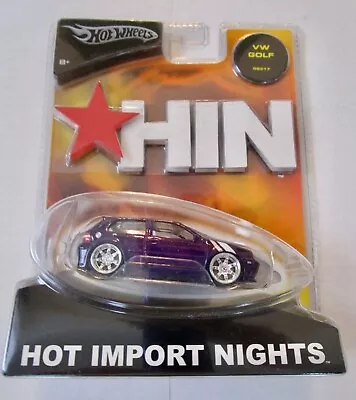 Hot Wheels Hot Import Nights VW Golf G8217 - Purple • $15