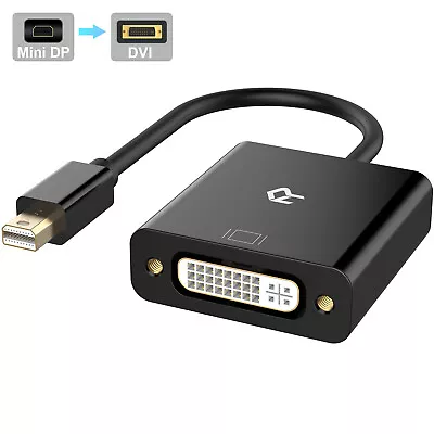 Rankie Mini DP To DVI Adapter Mini DisplayPort To DVI Male To Female Converter • $16.99