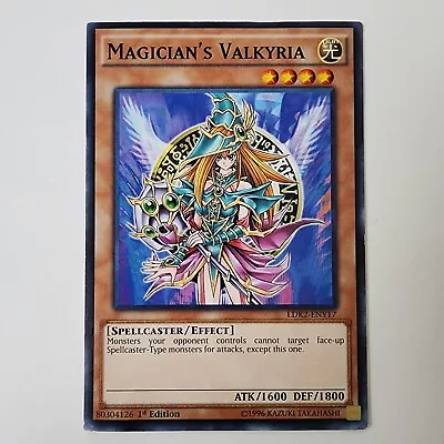 Magician's Valkyria - LDK2-ENY17 - Common - LP/MP - 1st Ed  - Yugioh • $2.05