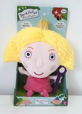 £15 • Buy Ben & Holly Talking Princess HOLLY 18cm Soft Plush Toy 18m+ Toddler - NEW