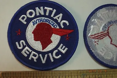 Pontiac Authorized  Service Embroidered Iron-on Patch 3  • $6.50