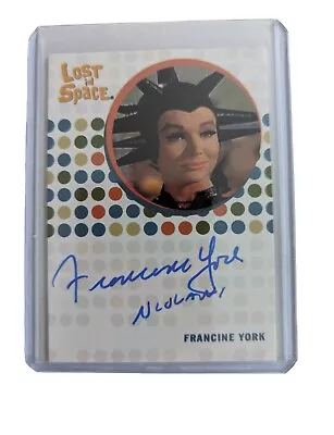 FRANCINE YORK AS NIOLANI The Complete Lost In Space Auto Card • £29.99
