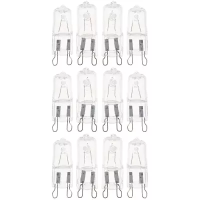  12 Pcs Microwave Light Bulb Oven Range Halogen Bulbs Appliance • £15.68