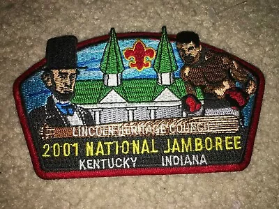 Boy Scout Lincoln Heritage Kentucky Muhammad Ali Council JSP 2001 Jamboree Patch • $9.99