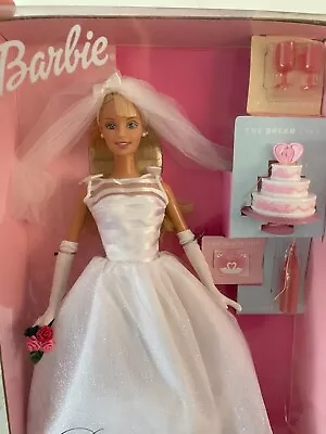 Dream Bride Barbie Wedding Romance Bride Satin Lace W/Accessories 1991 Mattel • $19.99