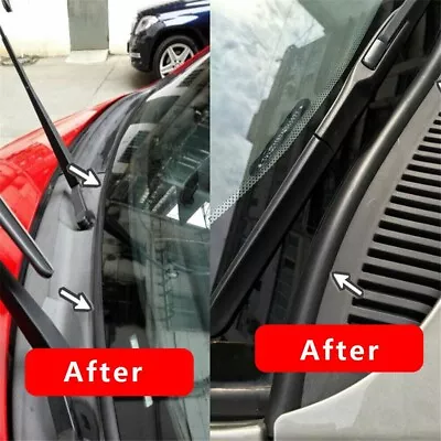 Car Ageing Rubber Seal Under Front Windshield Panel Sealed Strip Car Accessories • $12.99