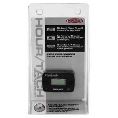 Hardline - HR-8061-2 - Hour/Tach Meter With Log Book • $25