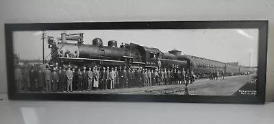 1936 26  X 8  Minneapolis & St. Paul Steam Engine 502 Passenger Train Photograph • $40