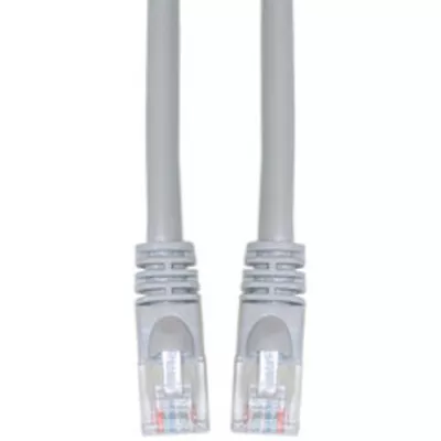 Cat5e Gray Copper Ethernet Crossover Cable Snagless/Molded Boot 25 Foot • $16.33