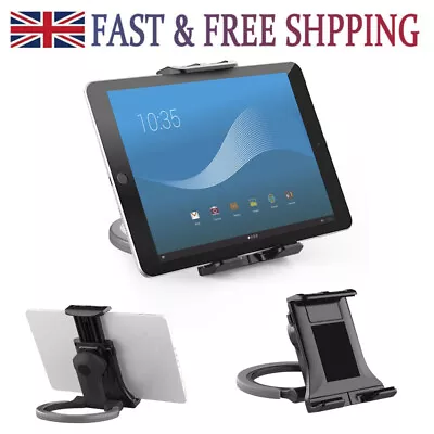 Multifunctional Wall Mount Tablet Holder Bracket Desktop Kitchen Stand For Ipad • £13.18