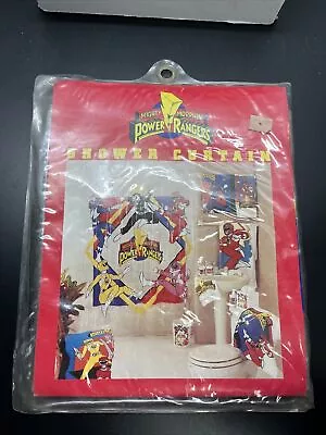 Vintage Power Rangers Shower Curtain • $29.99