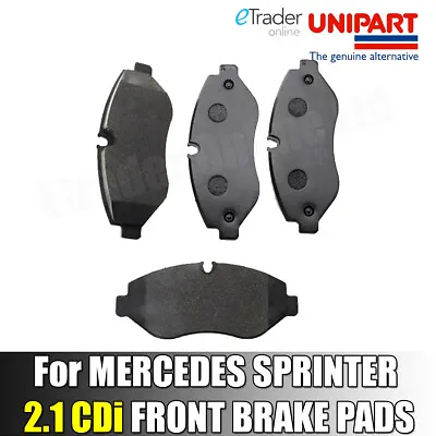 For Mercedes-Benz Sprinter 2.1 CDi 2006 - 2019 Front Brake Pads Merc Van • $45.45