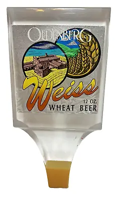Vintage Oldenberg Weiss Wheat Beer Acrylic Tap Handle Fort Mitchell Ky 1990's 7  • $37.97