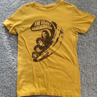 Rare The VELVET UNDERGROUND Gift For Fan S To 5XL Yellow T-shirt • $18.04