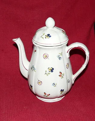 Villeroy Boch Petite Fleur Coffee Pot With Lid (Mint) • $49