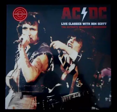 AC DC Live Classic With BON SCOTT 2 LP EU Coloured Vinyl SEALED • $79.97