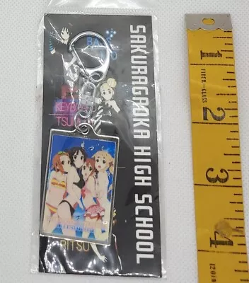 K-On! Metal Keychain Strap Swimsuit Sakuragaoka High Anime Japan • $5.12