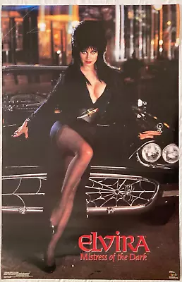 Elvira 1988 Poster Funky Mistress Of The Dark • $29.99