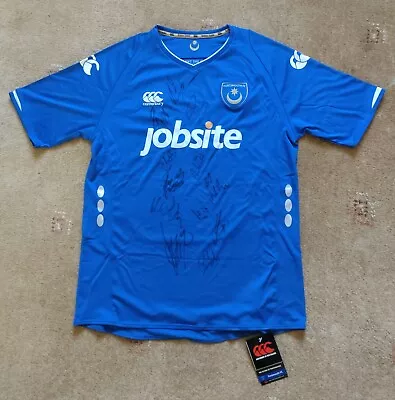 Genuine Portsmouth FC Signed Replica Top From The 2009/2010 FA Cup Final Season. • £45