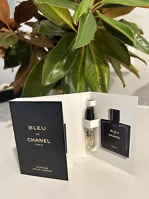 MEN BLEU DE CHANEL EDP Genuine Guarantee 1.5ML...2PCS • $50.75