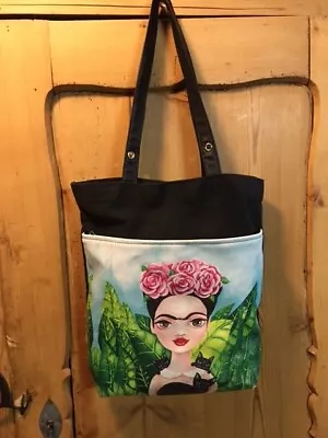 Frida Kahlo Canvas Purse • $16