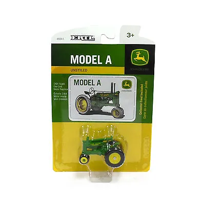 1/64 Ertl John Deere Unstyled Model A Tractor • $14.99