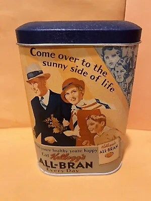 1984 Vintage Kellogg's All-Bran Tin 5.5  Mint Condition • £8.55