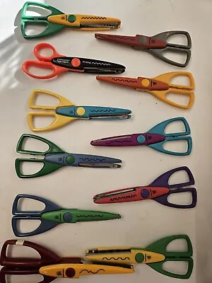 Decorative Scissors Lot Of 11 For Scrapbooking Paper Edgers • $15.99