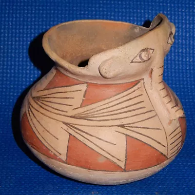 Mata Ortiz Effigy Pot -Desert Shrew 6  Tall X 6  Wide • $145