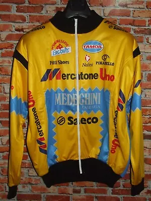 Mercatone Uno NALINI Shirt Bike Jacket Cycling Fleece Synthetic Size XXL • $36.86