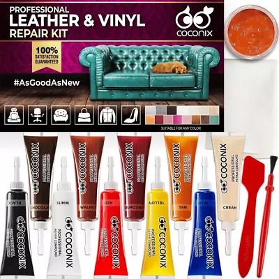 Vinyl And Leather Repair Kit - Restorer Of Your Furniture Jacket Sofa Boat Or • $29.85