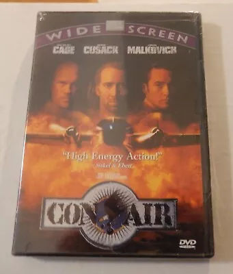 Con Air (DVD)-Brand New/Sealed-Nicolas Cage/John Cusack/John Malkovich. • $9.99